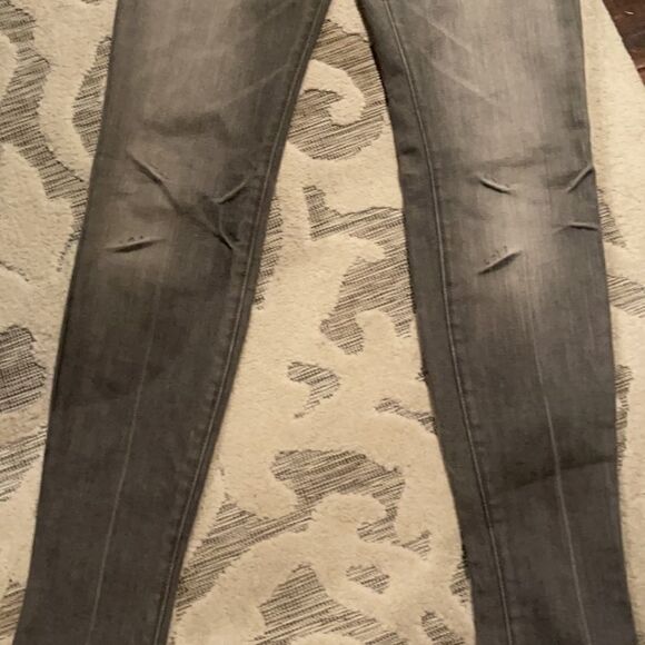 Joe’s Grey Chelsea Fit Skinny Midrise Jeans Sz 25 - Picture 13 of 14
